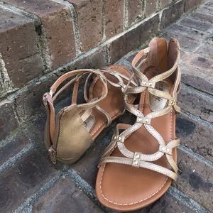 Sofft Eurosoft Mekelle sandals in Gold NIB